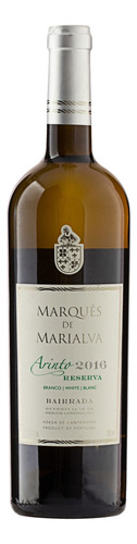 Vinho Português Branco Reserva Marquês de Marialva Arinto Bairrada Garrafa 750ml