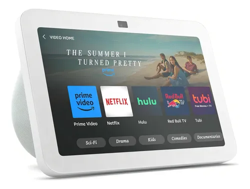 comprar Echo Show 8 3ª Geração 2023 Smart Display Branco Amazon 11
