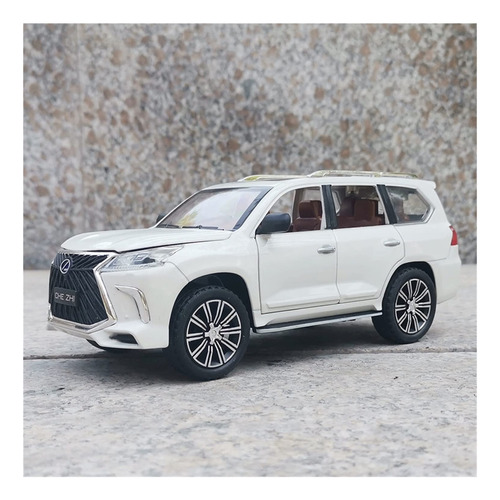 Modelo Coche Para Lexus Lx570 Suv 1 24 Aleacion Fundicion