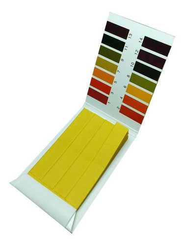 80 Tiras De Papel Para Medir Ph Medición 1-14 (1pack)