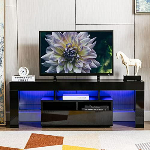 Mueble Tv Led  51 Pulgadas Con Rgb.