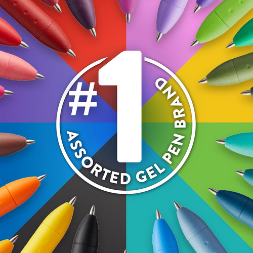 Bolígrafos Gel Paper Mate Inkjoy Multicolor 6 Unidades