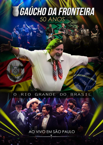 Imagem 2 de 8 de Cd/dvd Gaúcho Da Fronteira 50 Anos + Dvd Os Serranos 40 Anos