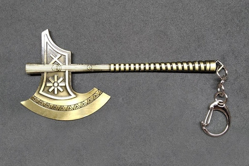 Chaveiro Arma Machado Modelo 3 | Medieval Rpg Viking