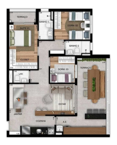 Imagem 11 de 12 de Apartamento À Venda No Bairro Saúde - São Paulo/sp - O-5178-12813