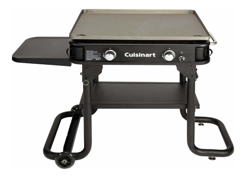 Cuisinart Plancha De Gas De Dos Quemadores De Gas De Alta Ca