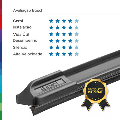 Par Palhetas Limpador Chuva Parabrisa Bosch Rav4 2013 A 2024