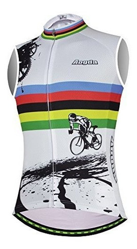 Aogda Ciclismo Jersey Sin Mangas Camisas Hombres Chaleco De 