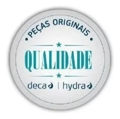Acabamento Válvula Hydra Duo 2545 Cromado Original Hydra