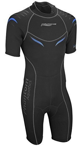 Traje De Neopreno Marino Para Hombre Phantom Aquatics, Negro