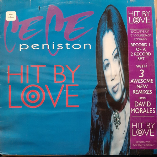 Vinilo Cece Peniston Hit By Love D3