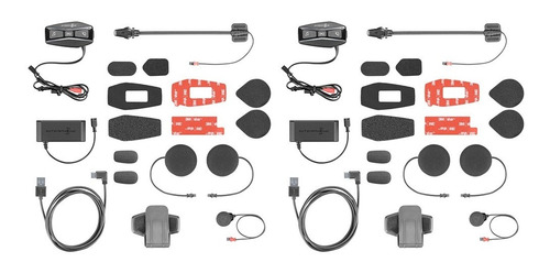 Intercomunicador Bluetooth Capacete Interphone Ucom 4 Duplo