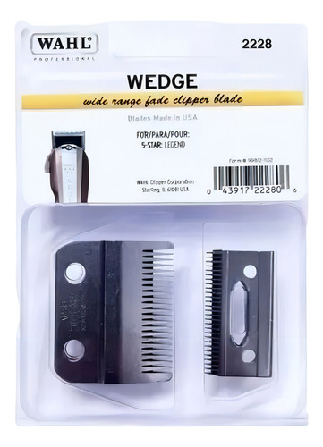 Cuchilla Para Maquina Wahl 2228 Acero