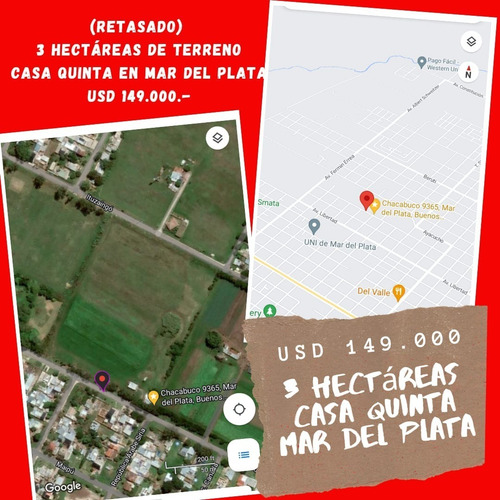 Imagen 1 de 2 de Lote De 3 Hectareas