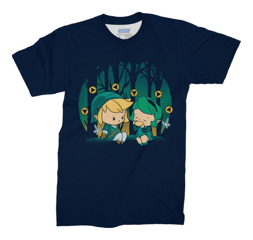 14 Playera Nintendo Zelda Canción De Saria