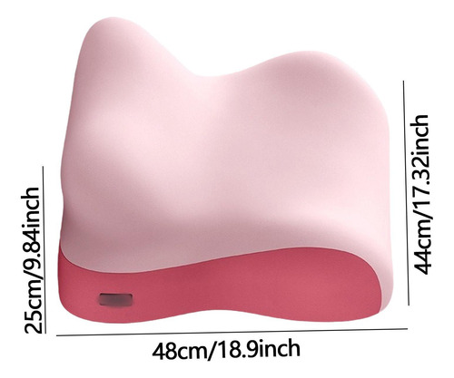 Almohada De Apoyo Lumbar Para , Versátil, Suave, Cómoda Y