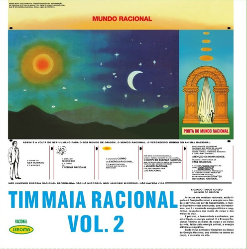 Lp Tim Maia Racional Vol 2, Novo Zerado 