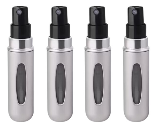 Pack 4 Atomizador Recargable Perfume Atomizador Portátil