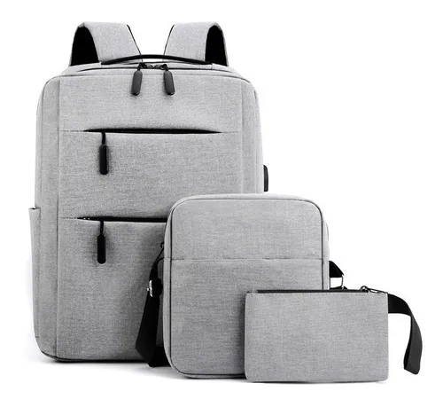 comprar Mochila Computador Set 3 Piezas