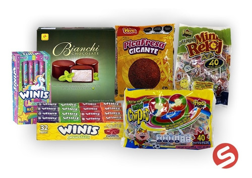 Paquete Dulces Surtido Seleccion 6 Pack 