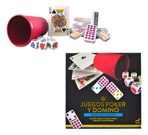 Juegos Poker Y Domino Juegos Tradicionales Novelty Set Juego