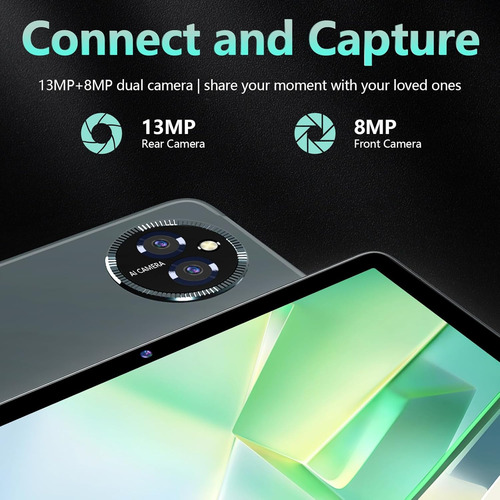Tableta Android 14 De 10 Pulgadas, Tableta Celular 4g, Octa-