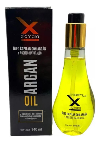 Oleo Capilar Con Argan Y Aceites Naturales Xiomara 140ml