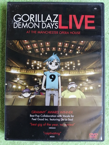 Eam Dvd Gorillaz Demon Days Live The Manchester Opera 2006