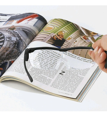 Lentes De Lectura Con Lupa Big Vision Led