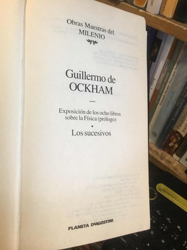 Los Sucesivos Guillermo Ockham (Usado)
