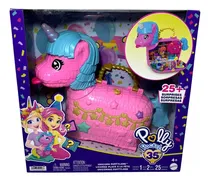 Comprar Conjunto Playset Dia Especial Animal Unicórnio Rosa - Acompanha Mini Acessórios Surpresa E Duas Micro Bonecas - Personagem Boneca Menina Polly Pocket - Mattel Brinquedos