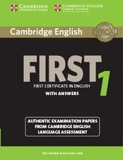 Cambridge English First 1 - Student`s With Key  *rev 2015 Ke