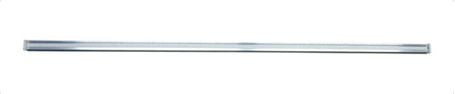 6 Pz Tubo Led 120cm 18w Base Aluminio Con Accesorios Mg Color Mica Transparente, Luz Fria 6500k
