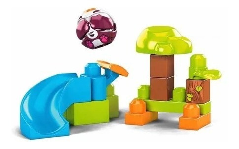 Tobogan De Panda 14 Pz First Builders Mega Bloks Panda Slide