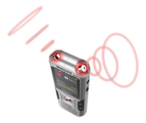 Philips Voicetracer Dvt4010 8gb 2 Mic Grabadora De Voz