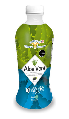Aloe Vera Bebida Natural Systems - Unidad a $47946