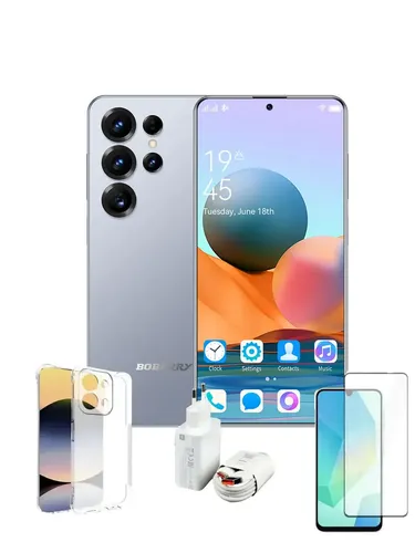 Smartphone 5G celular em conta Dimensity 7200 - Bateria de 5000mAh - Dual SIM - Câmara 32MP - 12GB de RAM - 6,78 polegadas - desbloqueado - 512 GB