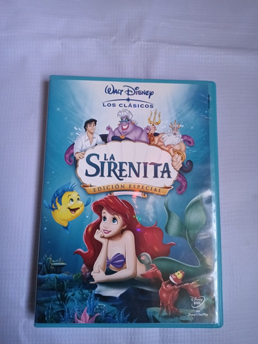 La Sirenita Edicion Especial Los Clasicos Película Dvd Origi