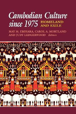 Libro Cambodian Culture Since 1975 : Homeland And Exile -...
