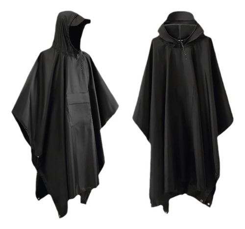 Capa De Lluvia Militar Impermeable 3 En 1 Con Capucha For