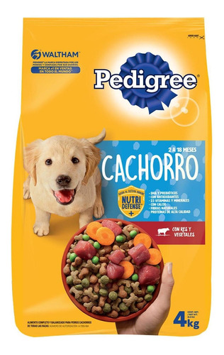 Pedigree Alimento Para Perro Cachorro 4 Kg