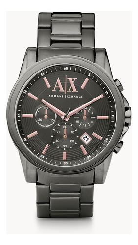 Reloj Hombre Armani Exchange Ax2086 Caballero Gris