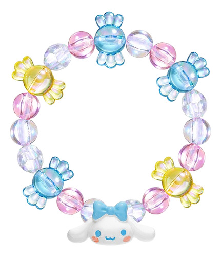 Pulsera Sanrio Cinnamoroll, Joyería De Anime Para Cumpleaños