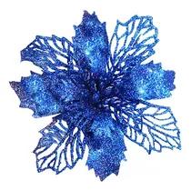 Comprar Q Adornos Para Árbol De Navidad, Simulación Navideña, Flor,
