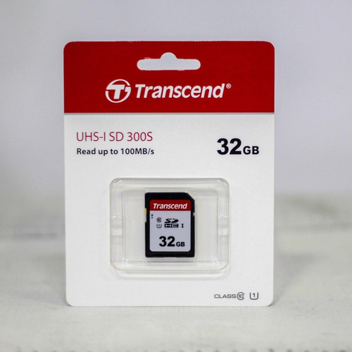 Memoria Sd Transcend 32 Gb 100mb/s Para Camaras Clase 10 U3