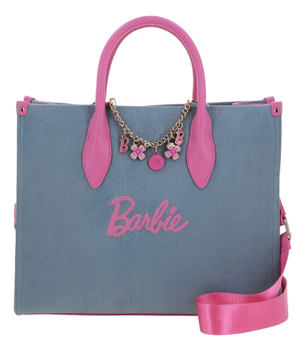 Bolsa Satchel Gorett Br25023-9 Color Azul Mezclilla