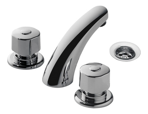Griferia Combo Fv Ducha Lavatorio Bidet Inodoro Dion- Cuotas