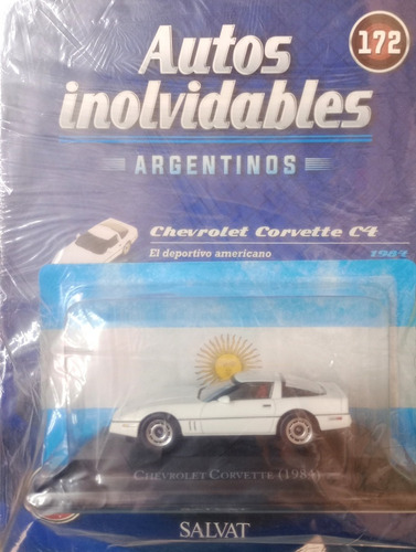 Autos Inolvidables Argentinos Número 172 Chevrolet Corvette 