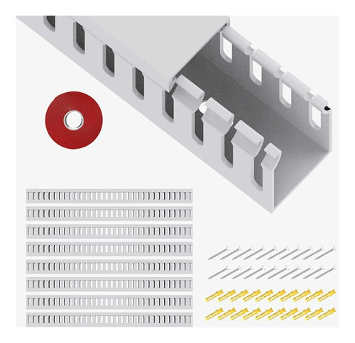 Kit De Conductos De Cables, Canaleta De Gestión De Con...