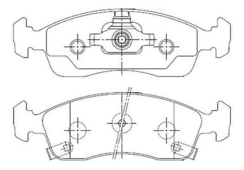 Pastilla De Freno Chevrolet ---onix 1.4 Ls - Lt - Ltz Delant